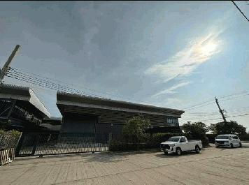 ให้เช่าโกดังโรงงาน พร้อมออฟฟิศ 2 ชั้น บนเนื้อที่ 277 ตรว พื้นที่ใช้สอย 645 ตรม. ซอยคิงคอง เทพารักษ์ ใกล้กรมศุลกากรบางเสาธง