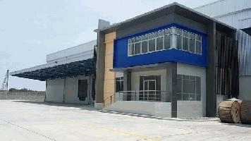 PB3439 ให้เช่าโกดังค้าพร้อมสำนักงาน ย่าน บางนาตราด กม19 ติดถนนคลองส่งน้ำ 