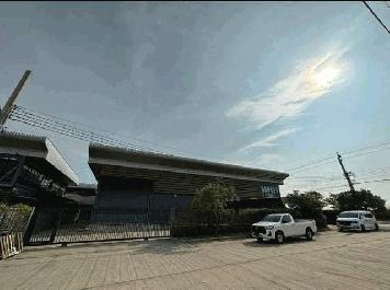 ให้เช่าโกดังโรงงาน พร้อมออฟฟิศ 2 ชั้น บนเนื้อที่ 277 ตรว พื้นที่ใช้สอย 645 ตรม. ซอยคิงคอง เทพารักษ์ ใกล้กรมศุลกากรบางเสาธง