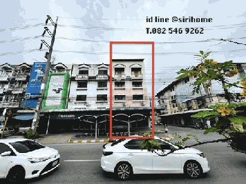  ขายอาคารพาณิชย์ กระทุ่มแบน 2คูหา ห้องมุม พร้อมอยู่ 32.3 ตรว. ติดถนนใหญ่ ใกล้แยกกระทุ่มแบน