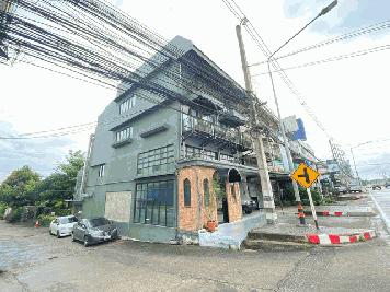 ขายพร้อมผู้เช่า อาคารพาณิชย์ 2 คูหา 4 ชั้น ติดถนนมหิดล : 36.5 ตร.ว. 400 ตร.ม., อาคารสวย แปลงมุม