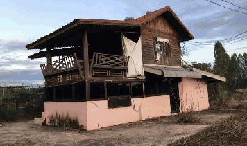 ขายบ้านครึ่งตึกครึ่งไม้    อำเภอท่าอุเทน นครพนม (PKK02-12409)