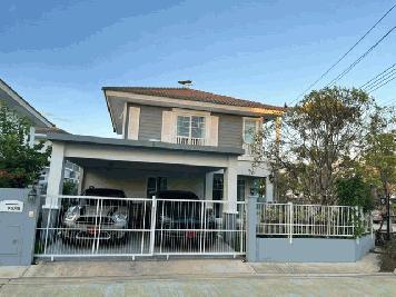 หมู่บ้านวิลลาจจิโอ ประชาอุทิศ 90 บ้านเดี่ยว 2 ชั้น 3 ห้องนอน 3 ห้องน้ำ