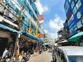 รับค่าเช่าไม่ต่ำกว่าปีละ 2.4 ล้าน เซ้งด่วน!! ตึกแถว 4 ชั้นครึ่ง 2 คูหา ถนนมหาจักร เสือป่า คลองถม แหล่งการค้า คนพลุกพล่าน เหมาะทำค้าขาย