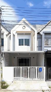หมู่บ้านเต็มรัก ซอยวัดลาดปลาดุก บ้านมือสองตกเเต่งใหม่สไตล์มินิมอล 