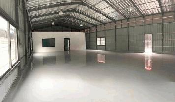 ให้เช่าโกดังไซส์ขนาดมินิมอล์ล พื้นที่ภายใน 180 ตารางเมตร เคลือบผิวพื้น epoxy แบบเงา ถนนลาดพร้าว-โชคชัย4