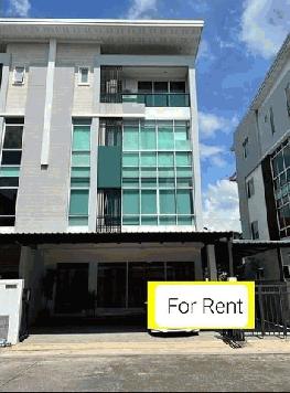 ให้เช่าโฮมออฟฟิศ 4 ชั้น 400 ตรม. โครงการบิซ เเกลเลอเรีย นวลจันทร์-เกษตรนวมินทร์ พร้อมเฟอร์นิเจอร์