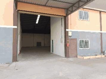 ให้เช่าสินค้าพร้อมออฟฟิศ พื้นที่โกดัง 450 ตารางเมตร โกดังเก็บของ ซอยยิ่งเจริญแยกแคราย นาดี สมุทรสาคร