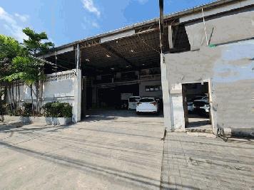 PB3534 ให้เช่าโกดังพร้อมออฟฟิศ ติดถนนบางกระดี่ พระราม2 พื้นที่ใช้สอยรวม 3,520 ตร.ม. รถคอนเทนเนอร์เข้าได้