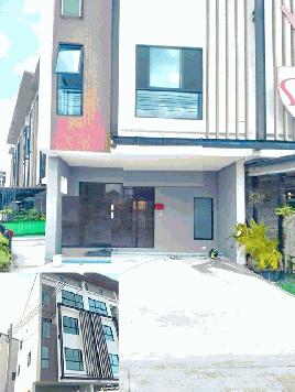 เมกา บางนา ให้เช่าโฮมออฟฟิศใหญ่มาก4 ชั้น ห้องมุม 32ตรว. 260ตรม. 3นอน 4น้ำ 2จอดรถ 6แอร์
