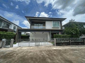 ให้เช่าบ้านเดี่ยว 2 ชั้น ย่าน บางนา-สุขาภิบาล 2 หมู่บ้าน H-Cape Serene ใกล้สนามบินสุวรรณภูมิ
