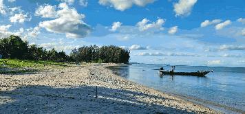 พิเศษที่ดินวิวสวยติดทะเลหาดละแม ใกล้โครงการท่าเรือชุมพร 3.5 ล้าน
