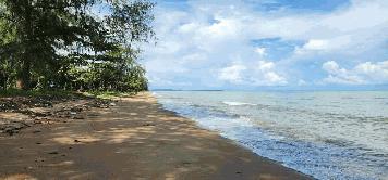 ขายที่ดินวิวสวยหน้าติดทะเลราคาดีเดินทางสะดวก หาดละเเมชุมพร 