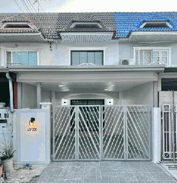 มนวดีพาร์ค บางใหญ่-กาญจนาฯ (ซ.วัดลาดปลาดุก) ทาวน์โฮมดีไซน์สวย