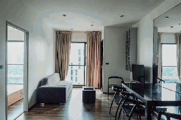 BH2556 ให้เช่าคอนโด ชั้น27 วายน์ สุขุมวิท WYNE SUKHUMVIT 2ห้องนอน 2ห้องน้ำ ใกล้ BTS พระโขนง 