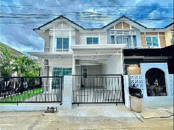 พฤกษาวิลล์ 41/1 บางกะดี-ติวานนท์  ทาวน์เฮ้าห้องมุม  พร้อมอยู่ 