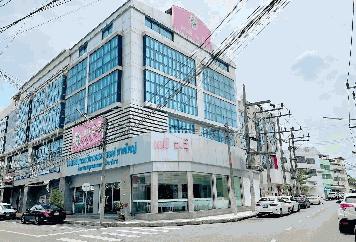 พื้นที่แบ่งให้เช่า อาคารพาณิชย์ 2 คูหา 5 ชั้น 