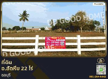 ที่ดิน อ.สัตหีบ 22 ไร่ ชลบุรี