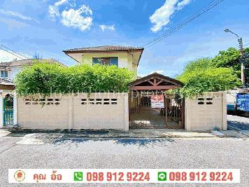 บ้านเดี่ยว หลังมุม หมู่บ้าน อัมรินทร์นิเวศน์3ผัง1 สายไหม