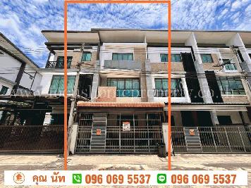 ขาย ทาวน์เฮาส์ 3 ชั้น โครงการลิฟวิ่ง เรสซิเดนซ์ รังสิต-ราชพฤกษ์