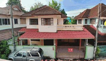 ขายบ้านเดี่ยวใกล้สนามบินดอนเมืองเพียง 10 นาที 48 ตร.วา หน้ากว้างหลังมุม หมู่บ้านพูลศรี