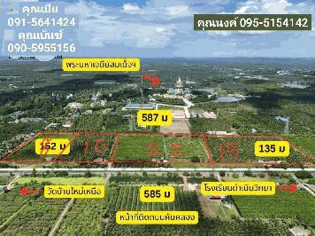 ขายที่ดินสวน ทำเลดีมาก ติดหลังวัดหลวงพ่อสด –ด้านหน้าติดถนนคลองชลประทาน อำเภอดำเนินสะดวก จังหวัดราชบุรี