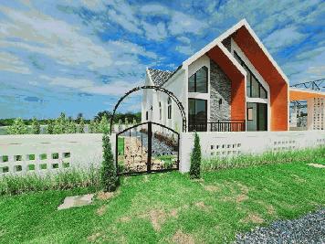 ขายบ้านเดี่ยวสไตล์นอร์ดิก​ โครงการBB LAND ธนูทอง ทำเลดี บ้านสวยพร้อมอยู่ ราคาเริ่มต้น2.89 ลบ.