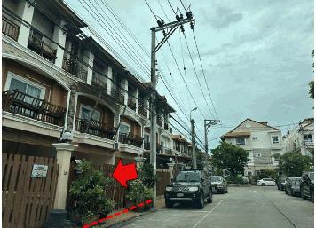 ขายทาวน์เฮ้าส์ 3 ชั้น โครงการนนทรีเพลส ทำเลดี  อำเภอเมืองนนทบุรี จังหวัดนนทบุรี
