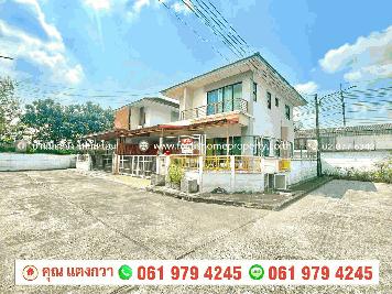 ขาย บ้านแฝด หลังมุม หมู่บ้าน สถาพร รังสิต