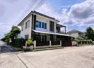 ขายด่วน เจ้าของขายเอง ขายบ้านเดี่ยว 2 ชั้น พร้อมที่ดินเปล่ามีโฉนด รวมพื้นที่ 120 ตร.วา (บ้านหลังมุม) 