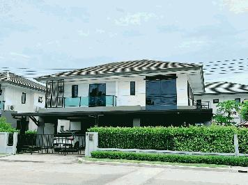 ขายบ้านหรู 2 ชั้น ทำเลดีที่สุดในโครงการ บริทาเนีย บางนา–สุวรรณภูมิ กม.26